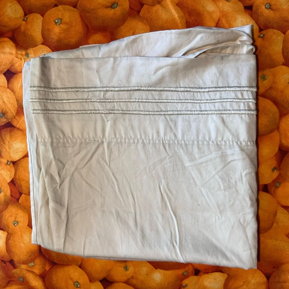 Cream King Size Pillowcase